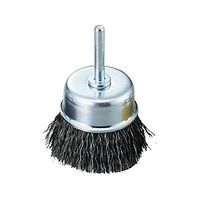 アズワン カップブラシ(軸付き) スチールワイヤー φ50×25mm ACG-50SW 1個 3-1856-02（直送品）