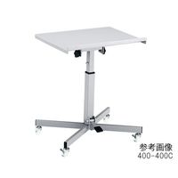アズワン 昇降・チルト作業台 ガススプリング昇降式 キャスタータイプ 600×450×670~810mm 3-6624-02 1台（直送品）