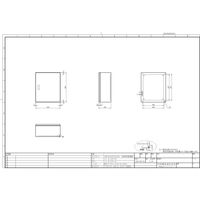 内外電機 制御盤キャビネット CRFZ605025SC 1個（直送品）