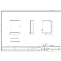 内外電機 制御盤キャビネット CRFZ806025SC 1個（直送品）