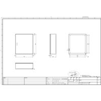 内外電機 制御盤キャビネット CRFZ807025SC 1個（直送品）