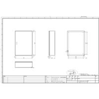 内外電機 制御盤キャビネット CRFZ107025SC 1個（直送品）
