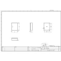 内外電機 制御盤キャビネット CRFZ504016WK 1個（直送品）
