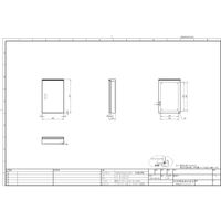 内外電機 制御盤キャビネット CRHZ604012SC 1個（直送品）