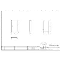 内外電機 制御盤キャビネット CRHZ804012SC 1個（直送品）