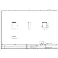 内外電機 制御盤キャビネット CRHZ403016SC 1個（直送品）
