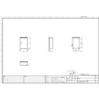 内外電機 制御盤キャビネット CRHZ453016SC 1個（直送品）