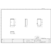 内外電機 制御盤キャビネット CRHZ503016SC 1個（直送品）