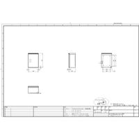 内外電機 制御盤キャビネット CRHZ403020SK 1個（直送品）