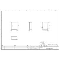内外電機 制御盤キャビネット CRHZ504020SK 1個（直送品）