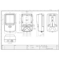 内外電機 強化耐候形メーター取付板・カバー付 MP-312C 1セット（2個）（直送品）