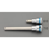 エスコ 1/2”DR/4x140mm[INHEX]ビットソケット(ホールド機能) EA617AM-704 1セット(3個)（直送品）