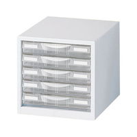 エスコ（esco） 263x340x256mm/ 5段 レターケース 1個 EA954JB-13A（直送品）