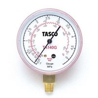 イチネンTASCO R410A/R32高精度圧力計 TA140G 1セット(2個)（直送品）