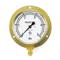 イチネンTASCO 3.5MPa1/4F75φゲージ TA148Fー235 1個（直送品）