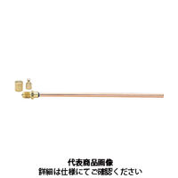 イチネンTASCO アクセスコネクター銅管長60mm(3ケ入) TA230AAー60 TA230AA-60 1セット(6個:3個×2パック)（直送品）