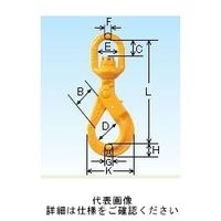 象印チエンブロック スイベルフック YEー10 YE-10 1ケ(1個)（直送品）