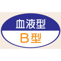 トーアン ヘルステ111 血液型B型 35×60 07ー097 1セット(50枚)（直送品）