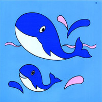 トーアン 仮設18 クジラ 450×450 31ー778 1セット(2枚)（直送品）