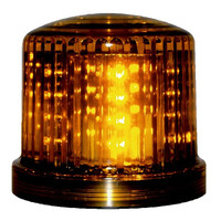 トーアン LED回転灯(マグネット・乾電池式) 黄色 32ー 32-304 1個（直送品）