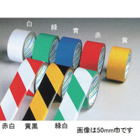 トーアン 反射テープ 緑白 RF30WG 25ミリ×10m 34-271 1巻（直送品）