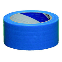トーアン Pカットテープ（養生テープ） 青 50ミリ 25m巻 43-026 1セット（10巻）（直送品）
