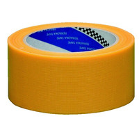 トーアン Pカットテープ（養生テープ） 黄 50ミリ 25m巻 43-029 1セット（10巻）（直送品）
