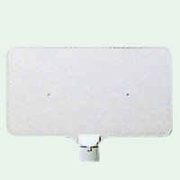 トーアン カラーサインボード Yー04 白無地 62ー009 1セット(2枚)（直送品）