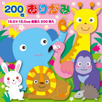 トーヨー 徳用折紙 15.0cm 23色調 090203 1セット(1冊(200枚)×3)