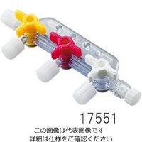 富士システムズ ルアーストップコックマニフォールド メスルアー4個・オスルアーロック1個 3-6164-01 1個（直送品）