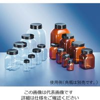 アズワン 広口角瓶用キャップ φ80mm黒(2000mL用) 3-6984-06 1個（直送品）