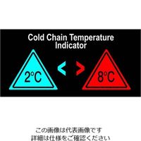 アイピー技研 コールドチェーンモニター 96mm×40mm CCM 1ケース(10枚) 61-3816-59（直送品）