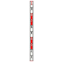 ヤマヨ測定機 現場記録写真用 アルミロッドライト 100cm ARL100 1本（直送品）