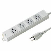 サンワサプライ（SANWA SUPPLY） 工事物件タップ マグネット付 RoHS指令対応 3P式 ホワイト