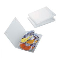 エレコム（ELECOM） DVDトールケース 4枚収納 3枚パック