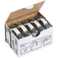 テプラ PROテープ しっかり貼れてはがせるラベル9m巻 12mm 白ラベル（黒文字）  SS12KEW-AL-5P  1箱(5個入  オリジナル（わけあり品）