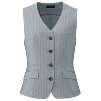 アイトス Pieds ベスト グレー 23号 HCV4600-090 1着（直送品）