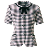 アイトス Pieds オーバーブラウス ピンク 7号 HCL5910-038 1着（直送品）