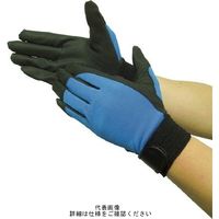 ユニワールド WORKS HOMME 合成皮革手袋 ブルー M 2510-BL-M 1双 819-0487（直送品）