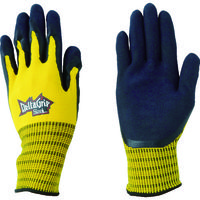 川西工業 川西 ゴム背抜き手袋 デルタグリップ イエロー 1P Lサイズ 2525Y-L 1双 779-7397（直送品）