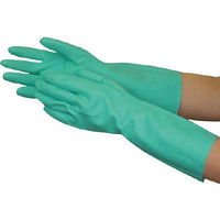 ビニスター まとめ買い 塩化ビニール手袋 トワローブフルールあつ手 グリーン L (20双入) 705-L 1袋(20双)（直送品）