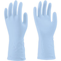 東和コーポレーション ビニスター 塩化ビニール手袋 トワローブパールうす手 ブルー M 764-M 1双 780-9883（直送品）