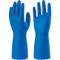 ショーワグローブ ショーワ 塩化ビニール手袋 ブルーフィット(薄手)3双パック Lサイズ NO181-L3P 1袋(3双) 790-0902（直送品）