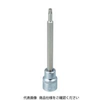 TONE ロングトルクスソケット(いじり防止タイプ) T70 4TX-T70HL 1個 810-9563（直送品）