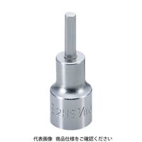 TONE ヘキサゴンソケット 吋目 3/8inch 長さ30mm 2HB-12 1個 810-9686（直送品）