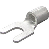 ニチフ端子工業 ニチフ 裸圧着端子 Y形(100P)より線2.63~6.64 外寸9 5.5Y-4 1パック(100個) 789-5640（直送品）