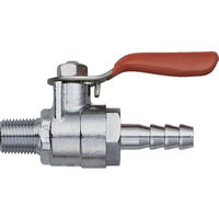 WTBワタベコーポレーション WTB ボールバルブ オレンジボールコック 接続口径D1×D2:R1/8×R1/8 WMH-107P 1個（直送品）