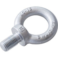 浪速鉄工 NANIWA アイボルト クリスタルコート M10 EBH000010 1個 787-8532（直送品）