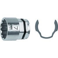 アネックスツール アネックス オフセットアダプター用ソケット17mm AOA-1917 1個 776-7277（直送品）