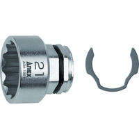 アネックスツール アネックス オフセットアダプター用ソケット21mm AOA-1921 1個 776-7285（直送品）